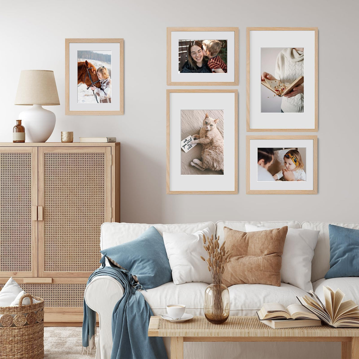 puthiac natural-oak frame side profile adds warm minimalist style