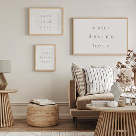 puthiac natural oak wood grain detail adds warm rustic charm