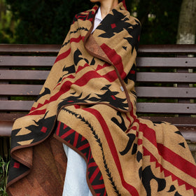 PuTian merino-wool blanket extra-large 87x63 for full coverage.