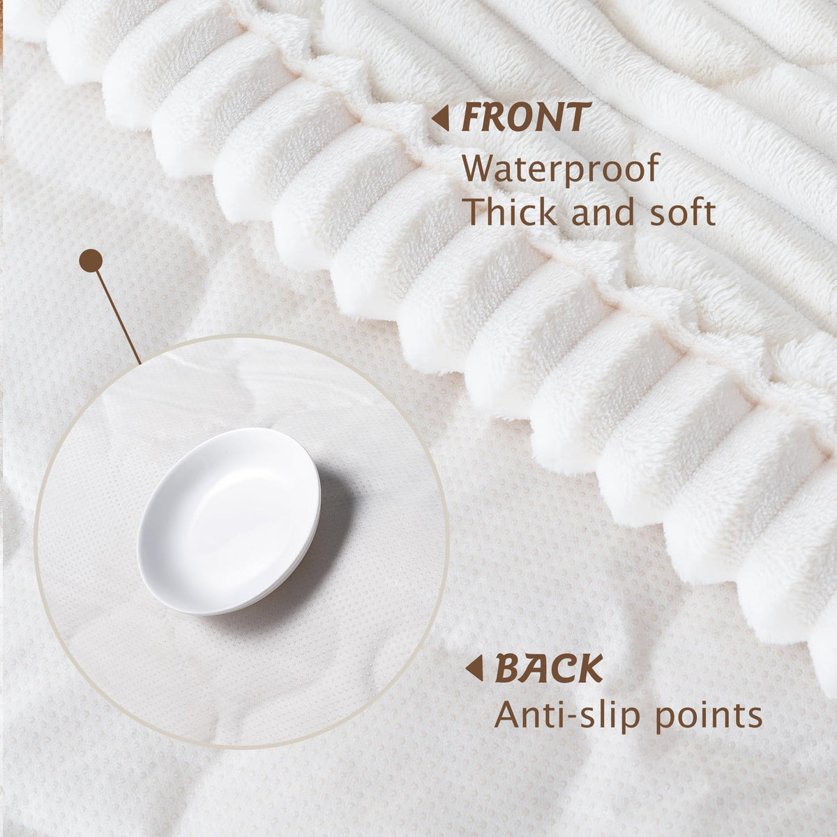 PuTian white color adds a clean, modern look to living spaces