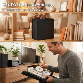 PUTNATRUE durable Oxford exterior protects discs during travel.