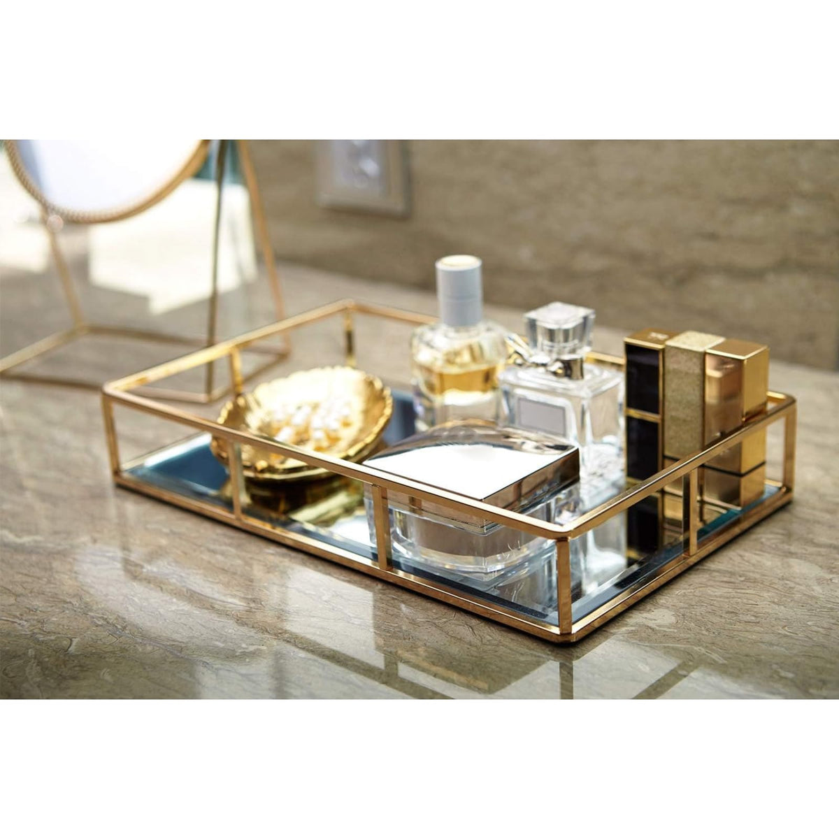 PuTwo Tray Mirror makes a stylish gift for home decor lovers.