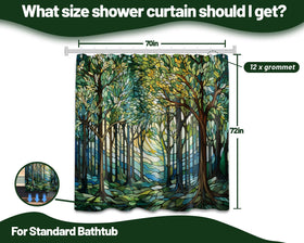 puuiui waterproof fabric curtain keeps bathroom dry and easy to clean