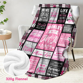 PVDSAVE 50x60 size shown on bed for cozy coverage.