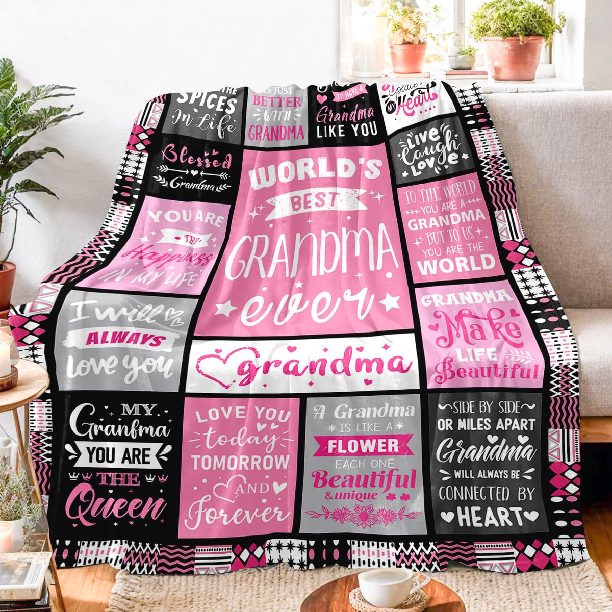 PVDSAVE Cozy Couch Throw adds versatile warmth and style to seating.