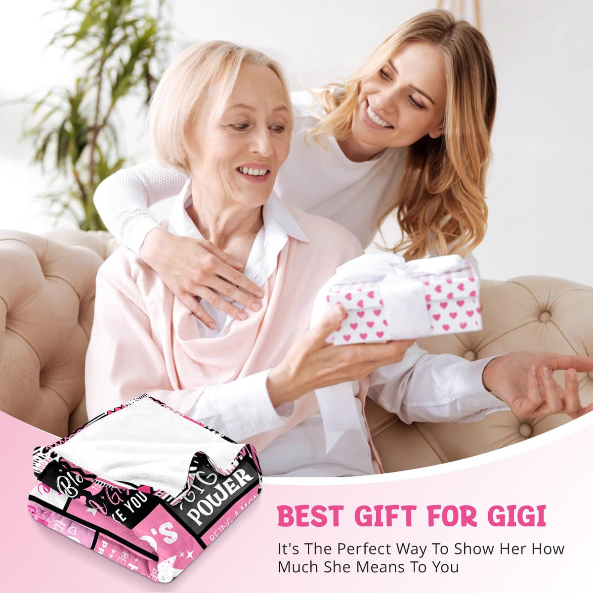 PVDSAVE Gigi gift ideas for Mother's Day displayed as a premium keepsake