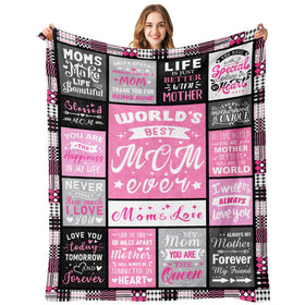 PVDSAVE mom blanket 60x80 folded, ideal for gifting warmth.