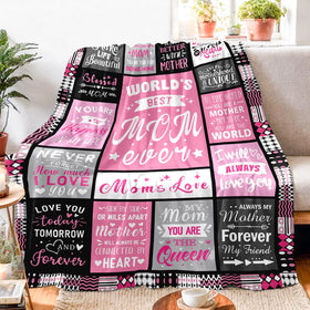PVDSAVE gift box with mom blanket, perfect birthday surprise.