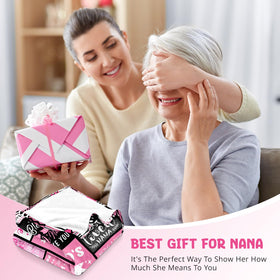 PVDSAVE Nana blanket with heart design makes a thoughtful gift idea.