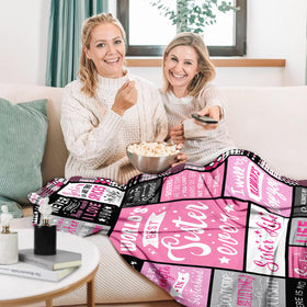 PVDSAVE Sisters Life Blanket on a picnic, portable warmth for outdoor moments.