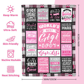 PVDSAVE Travel-friendly Gigi blanket ready for picnics and on-the-go warmth