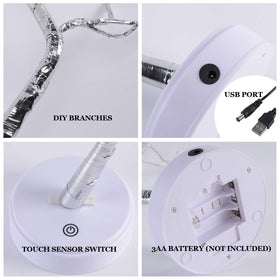 PXBNIUYA ABS base provides stable, safe night-light support.