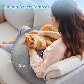Pyurifai crochet pillow elbow support eases gaming strain.