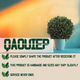 QAOUIEP topiary 26in adjustable branches for easy shaping.