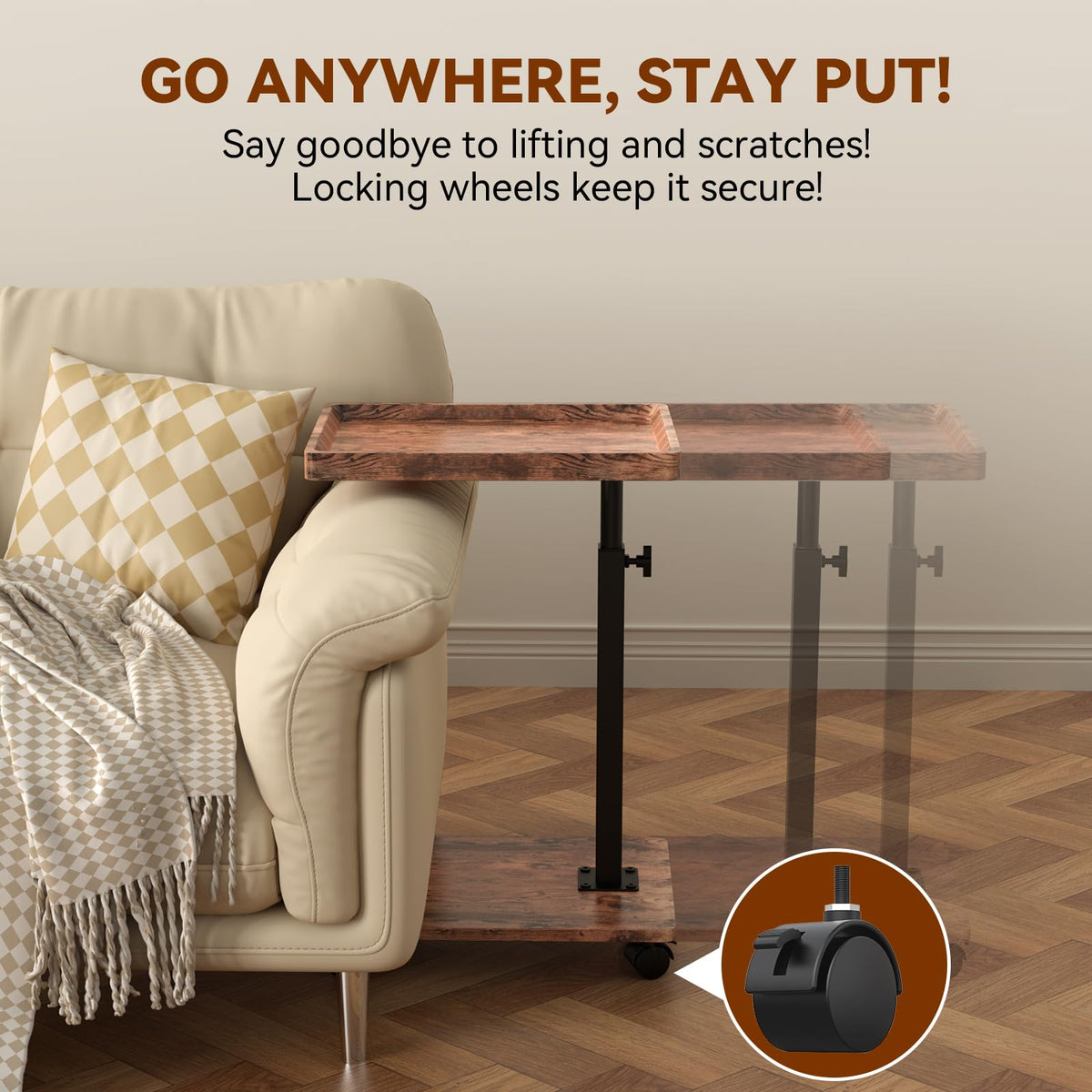 QAUUQQ C Table is easy to assemble for fast setup