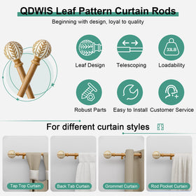 QDWIS adjustable length from 36 to 88 inches for versatility.