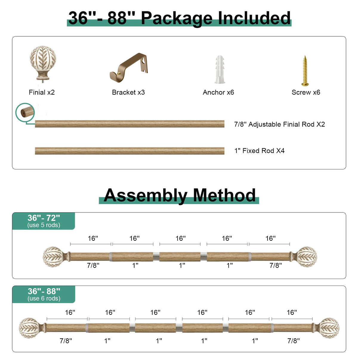 QDWIS easy-install hardware and manual simplify setup.