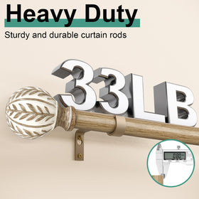 QDWIS heavy-duty brackets and screws provide stable support.