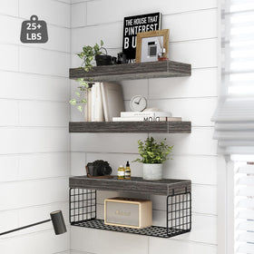 QEEIG invisible bracket design preserves farmhouse charm and decor display.