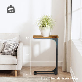 QEEIG triangular metal supports provide sturdy 20 lb capacity