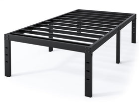QEROMY Twin XL headboard-footboard holes enable easy customization and upgrades