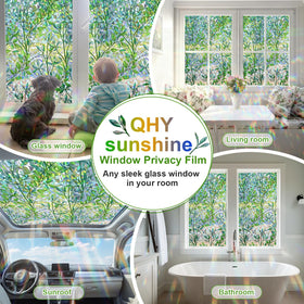 QHYsunshine Room Decor Window Film for cohesive home styling.