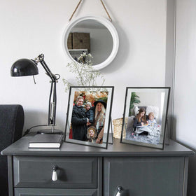 Qiannhee multi-size photo frame displaying multiple photo sizes