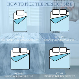 Qieryun cooling blanket close-up reveals ultra-lightweight, breathable weave