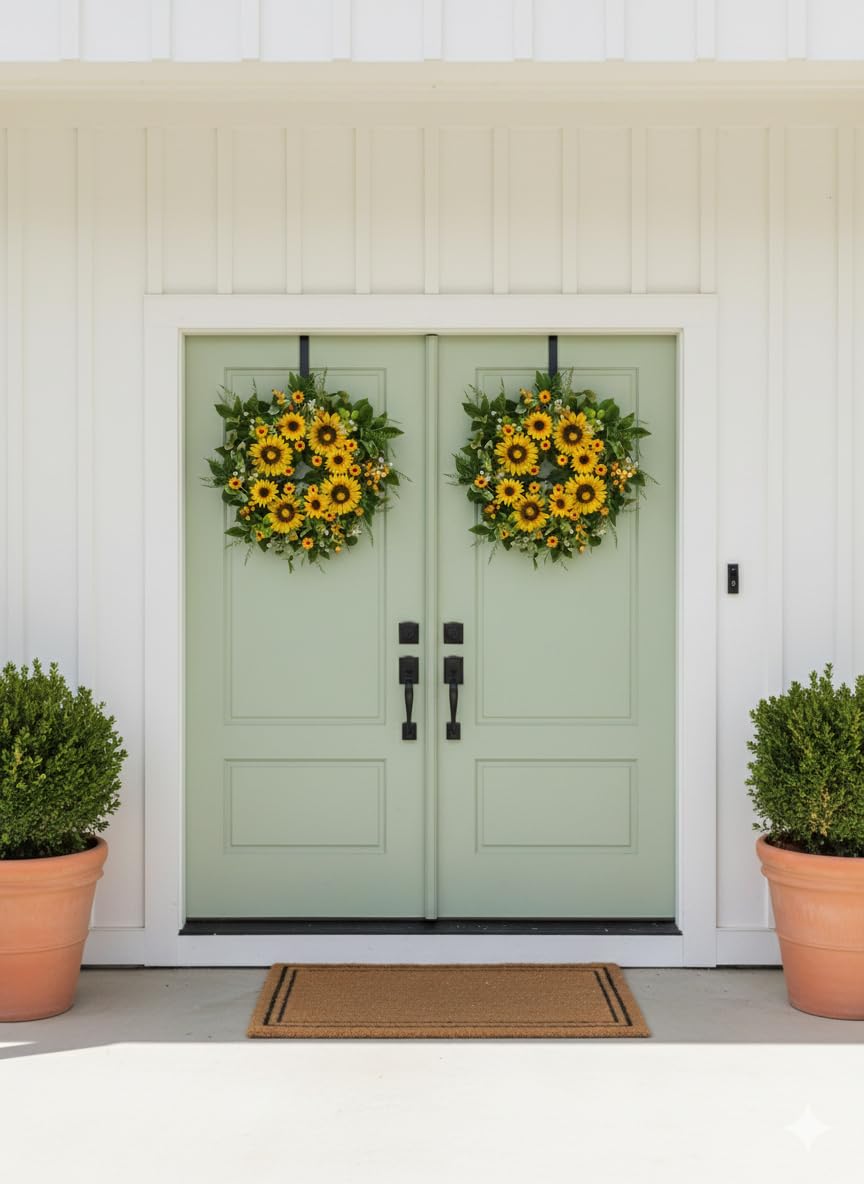 Qiexuxing sunflowers, marigolds, and berries create a lush seasonal display.