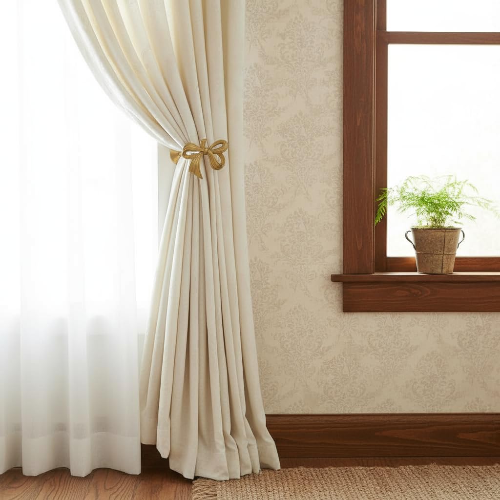 QIIODATD 13 cm holdback showcases compact, elegant gold hardware.