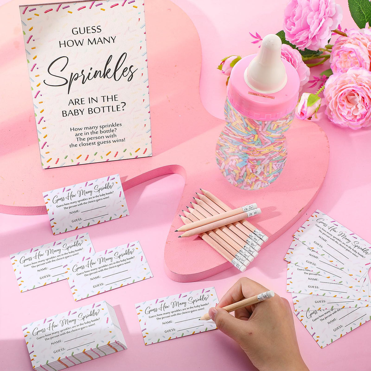 Qilery packaging and display image highlights the complete kit for parties.
