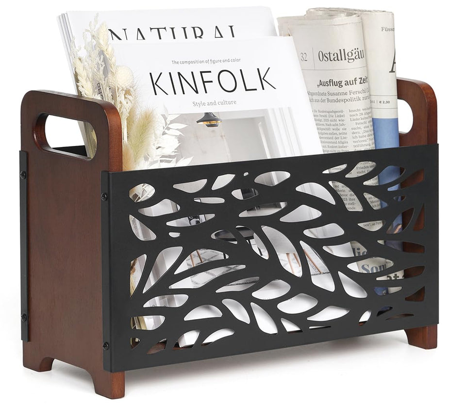 QILICHZ magazine holder with delicate design and easy-to-grip handles for quick access.