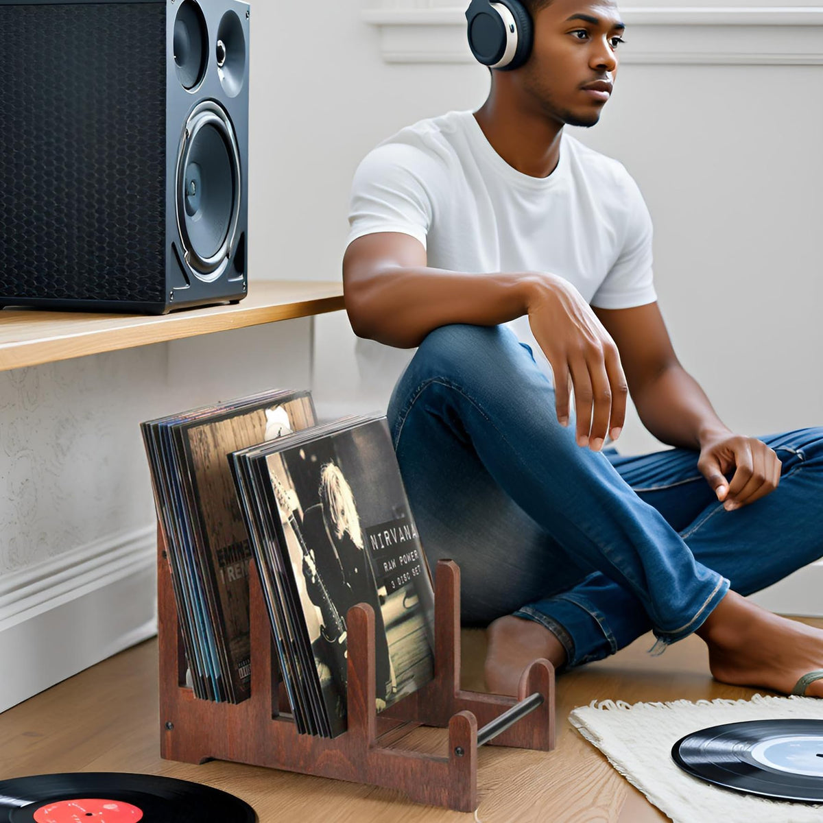 QILICHZ ideal gift for vinyl enthusiasts seeking stylish storage.