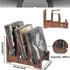 QILICHZ premium wood finish adds warmth to home shelves.
