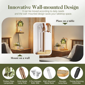 QiMH adjustable-height candle warmer lamp fits different jar sizes
