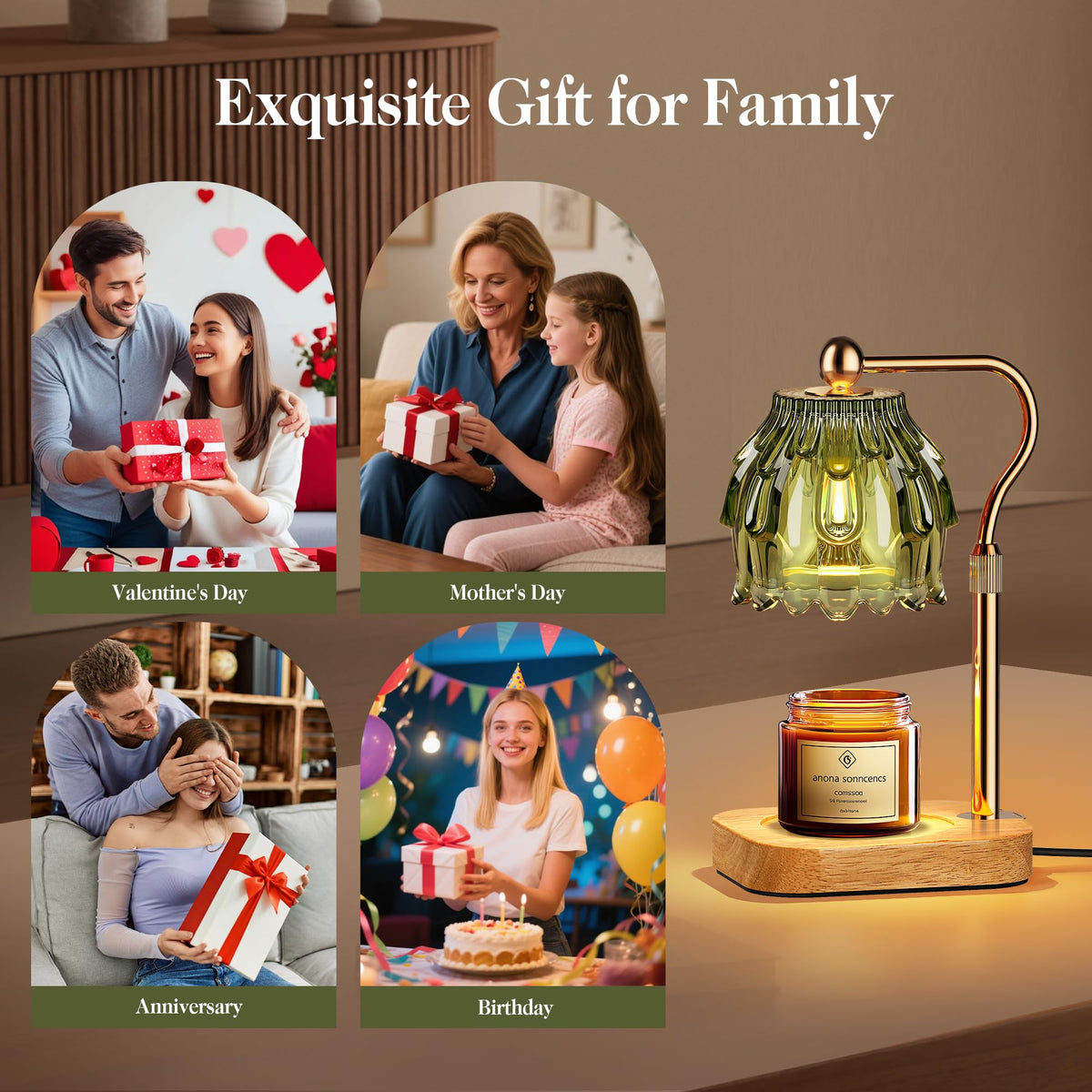 QiMH stylish warmer lamp doubles as chic home decor and gift idea