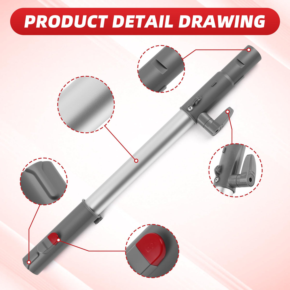 QINAN extension wand with simple installation process