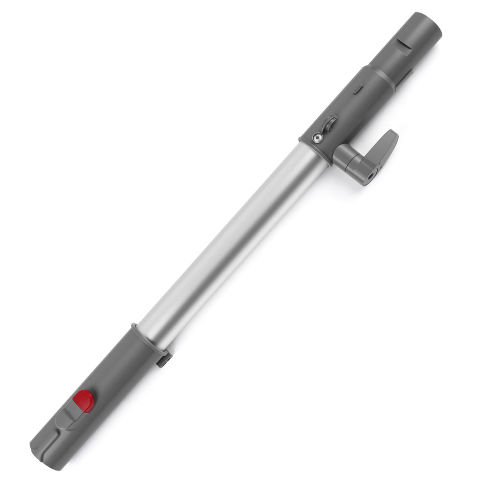 QINAN vacuum extension wand showing NV360 compatibility for easy reach