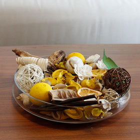 Qingbei Rina vase filler for elegant glass displays with subtle scent.