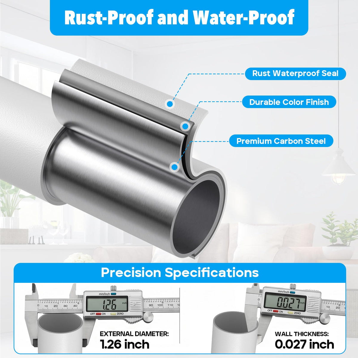 QINGYUN tension rod high carbon steel construction for durability