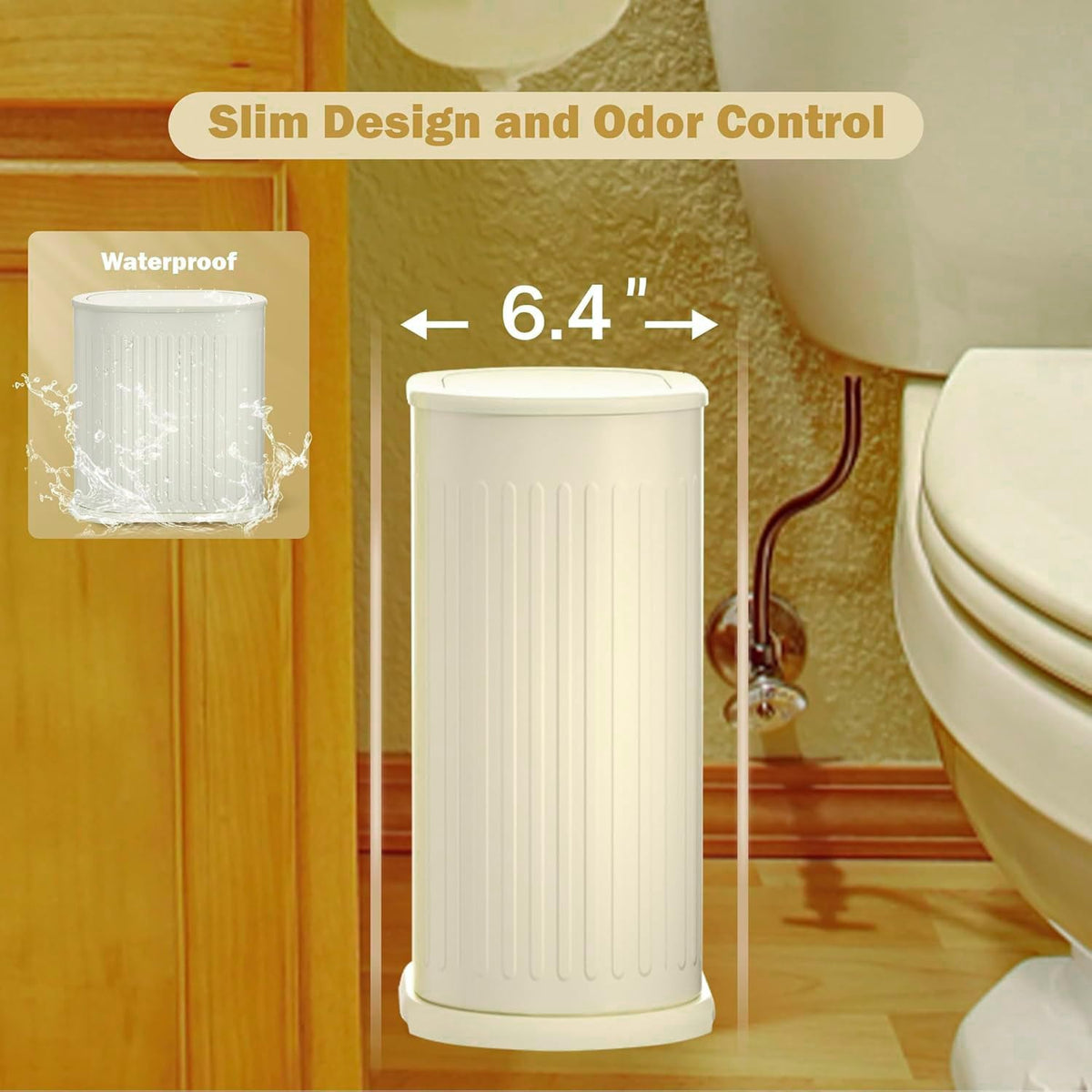 QINOFEN removable inner bucket for easy liner changes