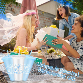 Qinyoung Last Toast on the Coast cups enhance beach-theme decor and vibes