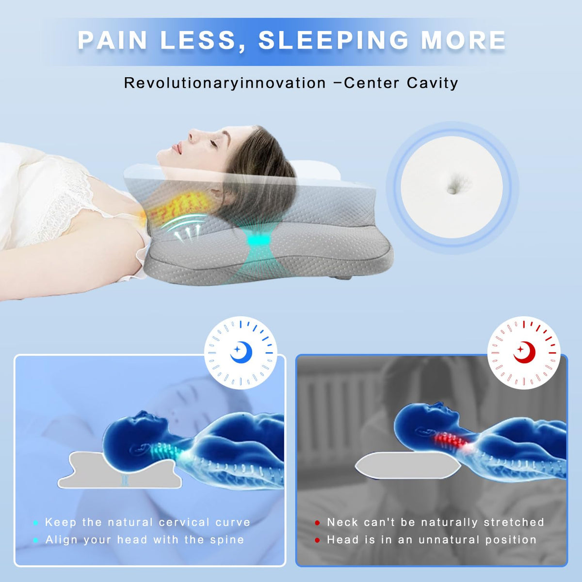 QIUBABYO cooling ice silk pillowcase provides a refreshing night-time feel.
