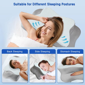 QIUBABYO high-density memory foam maintains shape under pressure