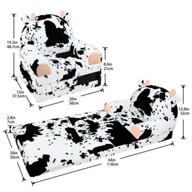 QIUODO compact 2-in-1 chair fits small spaces