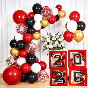 QIYANPAX graduation hats provide thematic accents for photos and cake displays.