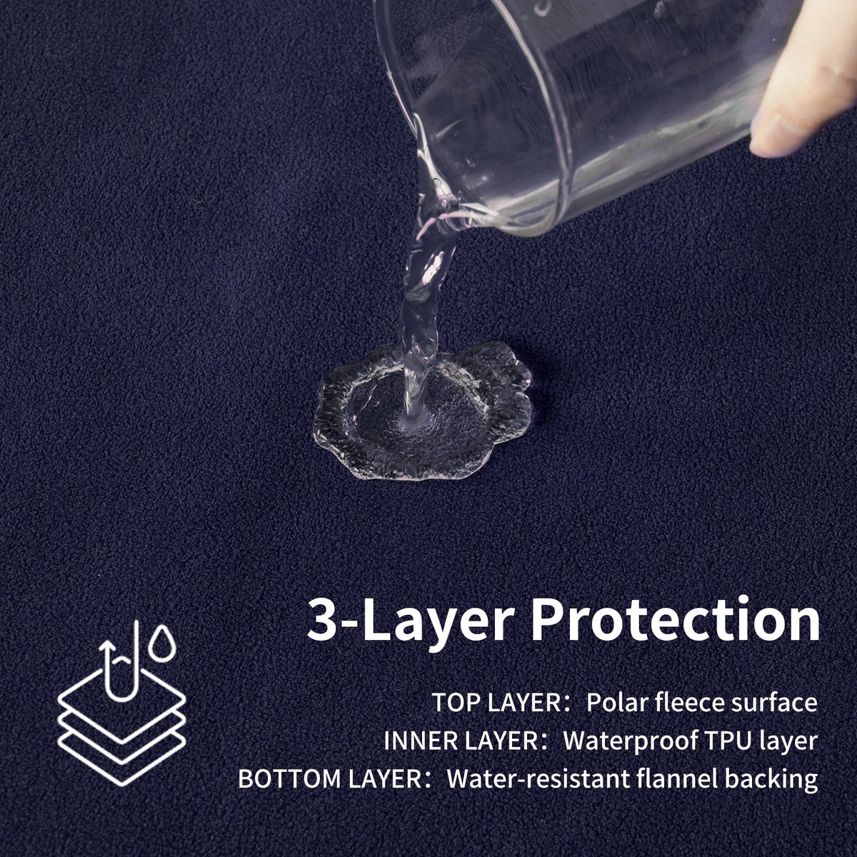 QiyI pet-friendly throw on the couch, comfy for pets and easy to clean.