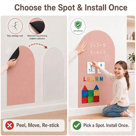Qiytecno included chalks and tray support immediate creative play.