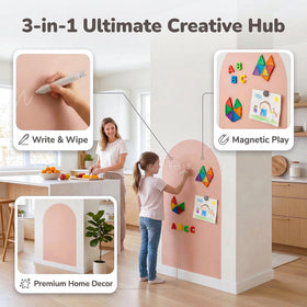 Qiytecno soft flesh pink decor adds warmth without sacrificing function.