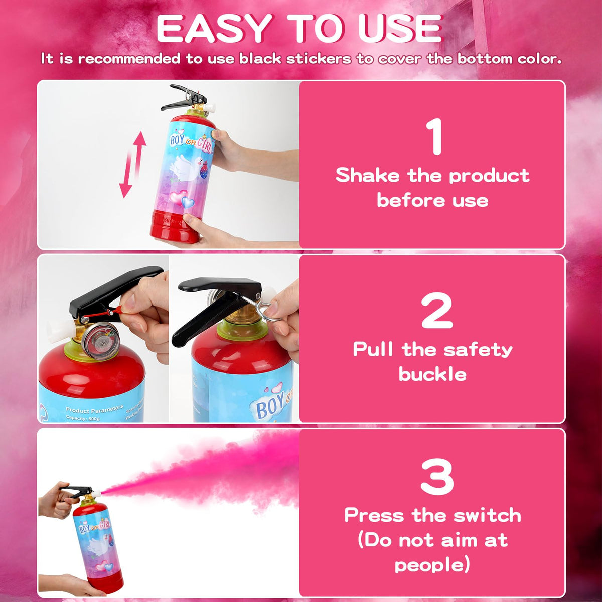 Qiyvlos packaging includes stickers to maintain surprise and smooth presentation.